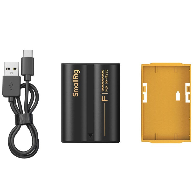 SmallRig 6096 Appareil Photo Batterie avec USB-C Charge pour FUJIFILM NP-W235
