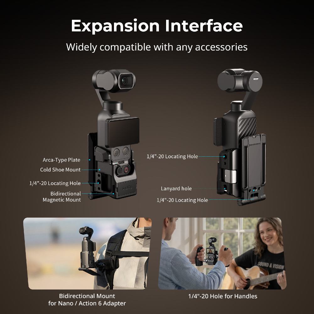 SmallRig 6003 Support pour DJI Osmo Pocket 4