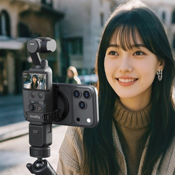 SmallRig Attachable Mount pour DJI Osmo Pocket 4 et Smartphones 6004