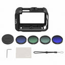 SmallRig Advanced Camera Cage Kit avec Filters pour DJI Osmo Action 6
