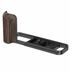 SmallRig L-Shaped Monture Plateau avec Poignée en Bois pour Fujifilm X-E5 Ebony Black 6236