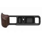 SmallRig L-Shaped Monture Plateau avec Poignée en Bois pour Fujifilm X-E5 Ebony Black 6236