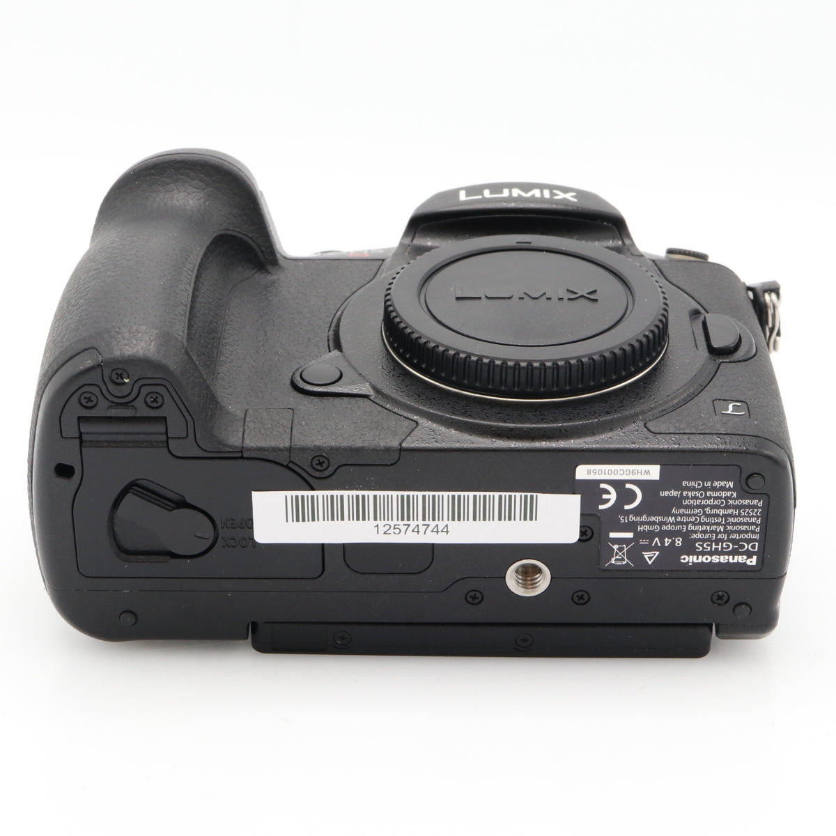 Panasonic Lumix DC-GH5S body used