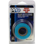 Ruban adhésif professionnel Pro Gaff Pro Pocket 24mm x 5,4 m Bleu fluorescent