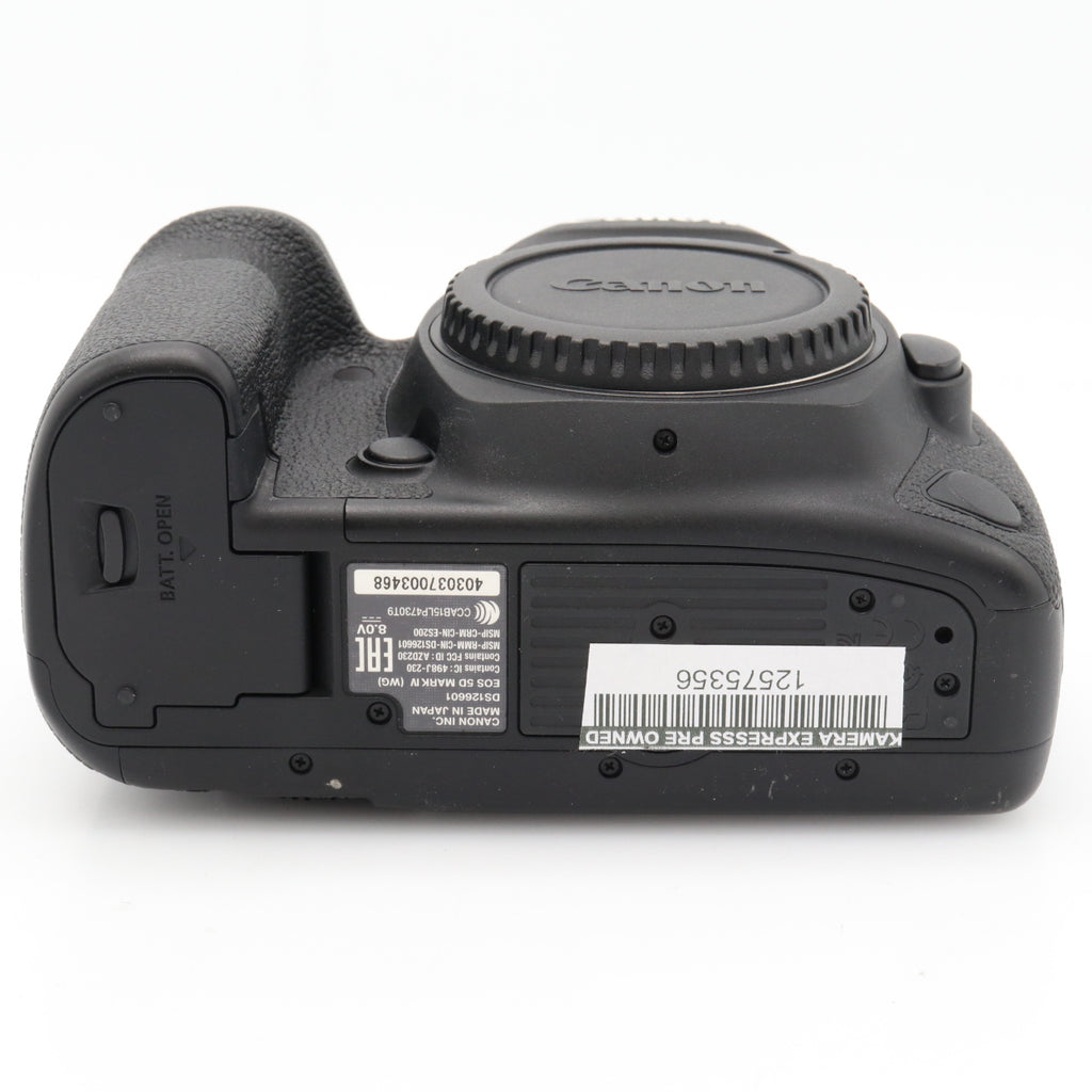Canon EOS 5D mark IV body used