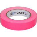 Ruban adhésif textile Pro Tapes Pro Gaff 24mm x 22,8 m, rose fluorescent