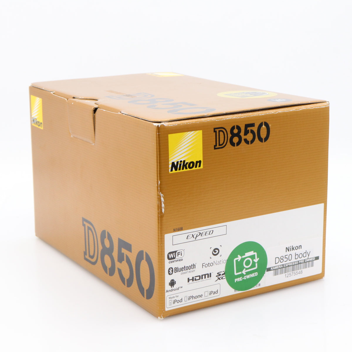 Nikon D850 body used