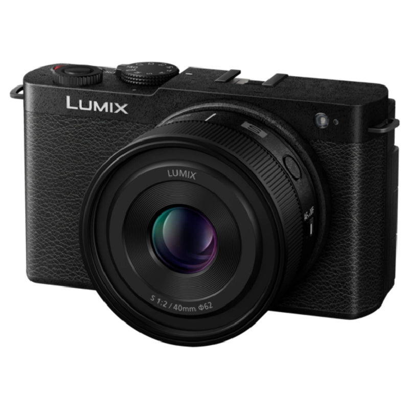 Panasonic LUMIX S9 Boîtier Smokey Blanc + LUMIX L-mount S 40mm f/2 – Noir