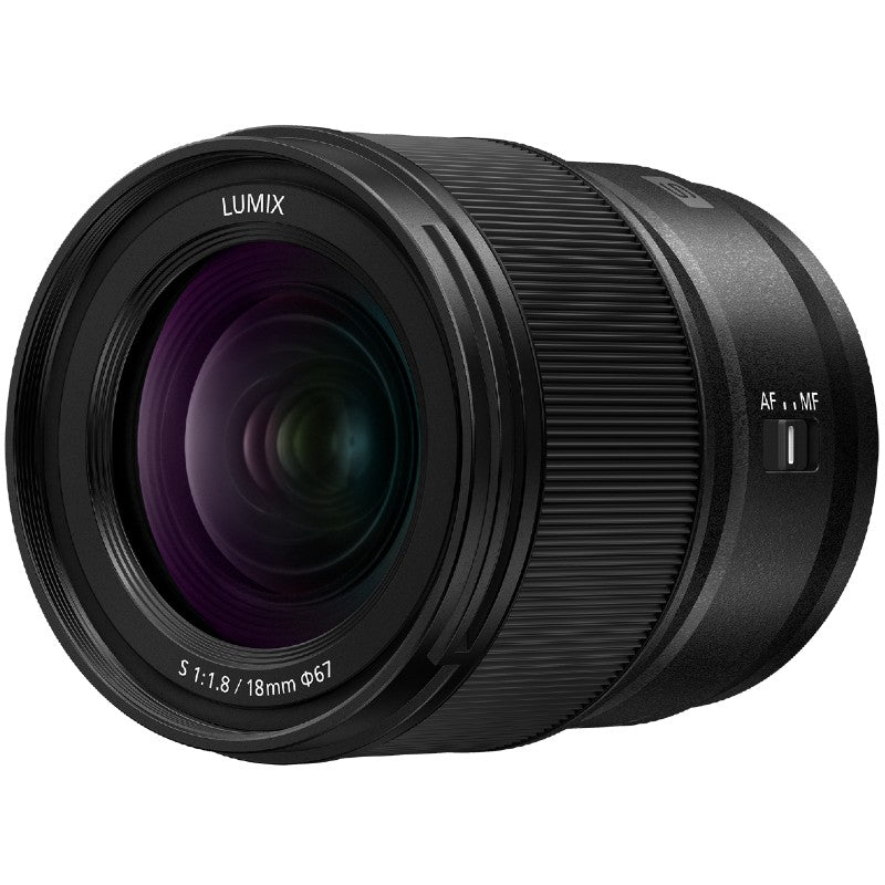 Panasonic LUMIX S9 Boîtier Foncé Olive + LUMIX L-mount S 18mm f/1.8