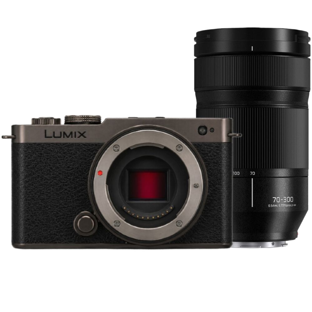 Panasonic Lumix S9 Body Titanium Black + Lumix S 70-300mm f/4.5-5.6 Macro OIS