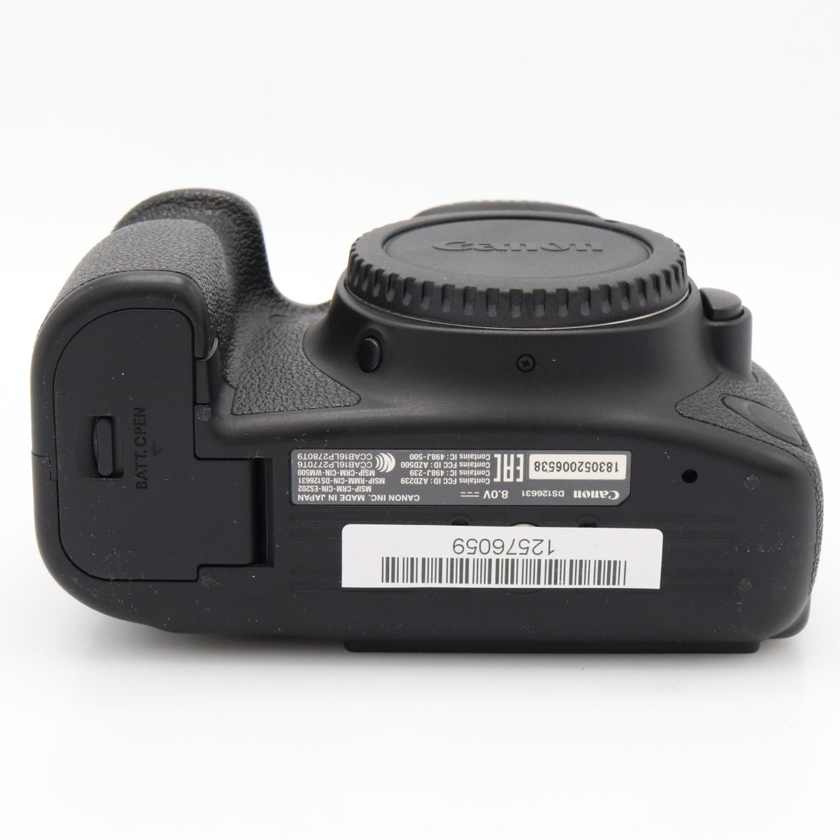 Canon EOS 6D mark II body used