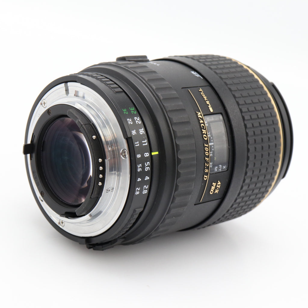 Tokina 100mm f/2.8 AT-X macro 1:1 Nikon FX used