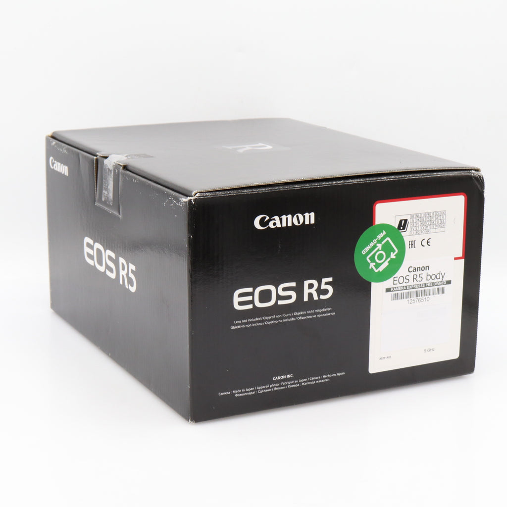 Canon EOS R5 body used