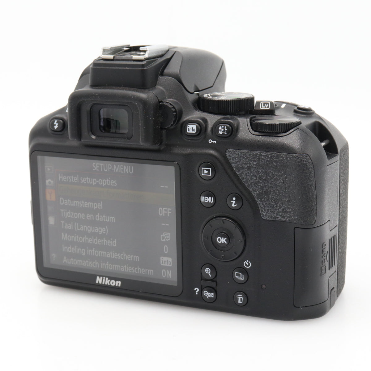 Nikon D3500 body used