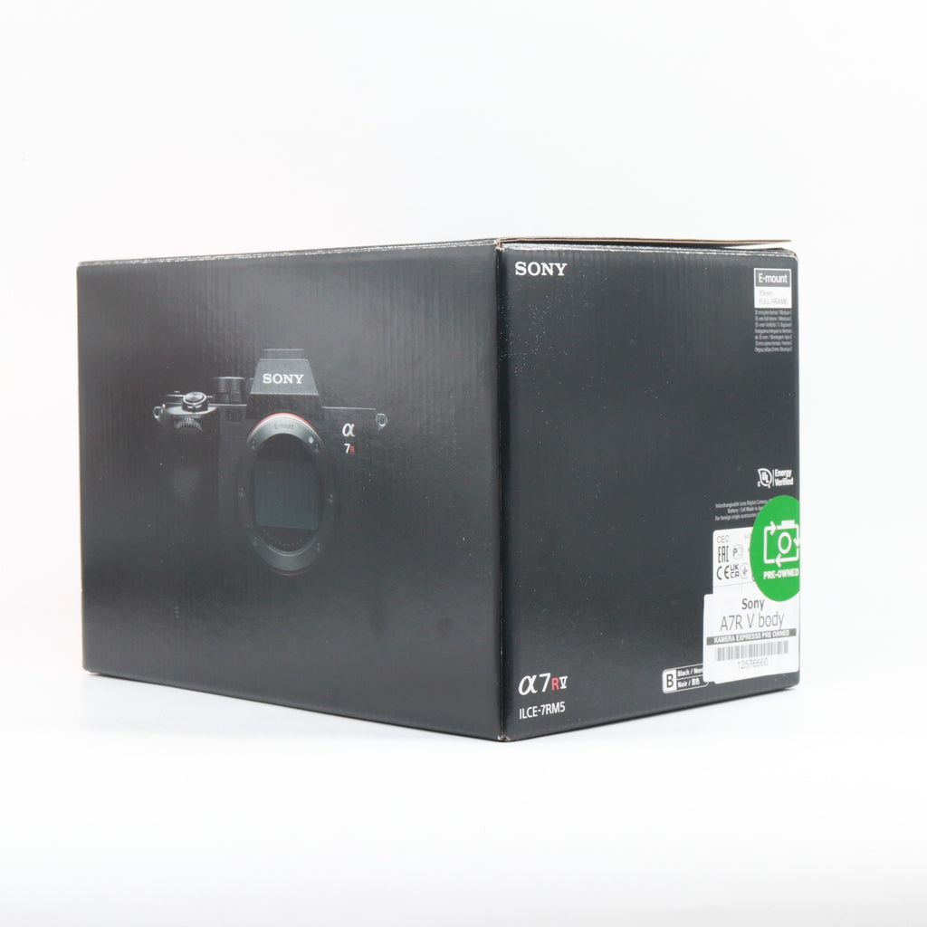 Sony A7R V body used