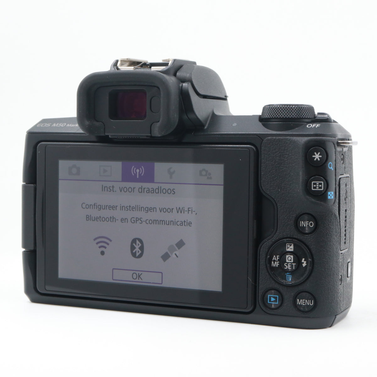 Canon EOS M50 mark II body used