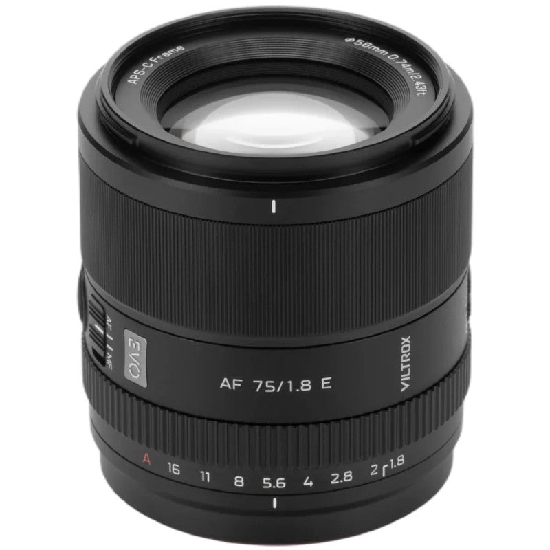 Objectif Viltrox AF 75mm f/1.8 EVO - Sony E