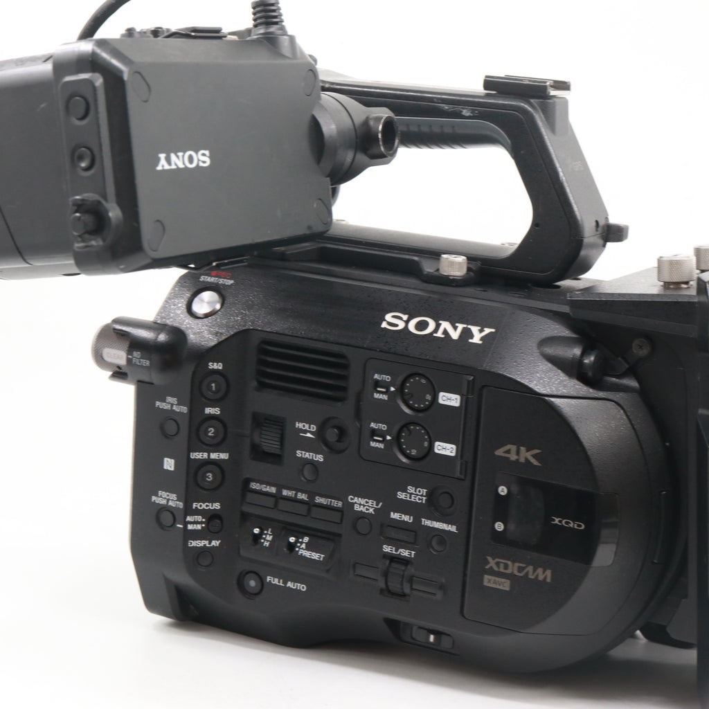 Sony PXW-FS7 body + XDCA-FS7 extension unit used