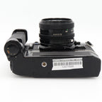 Canon A-1 body + motor-drive + FD 50mm F/1.8 used