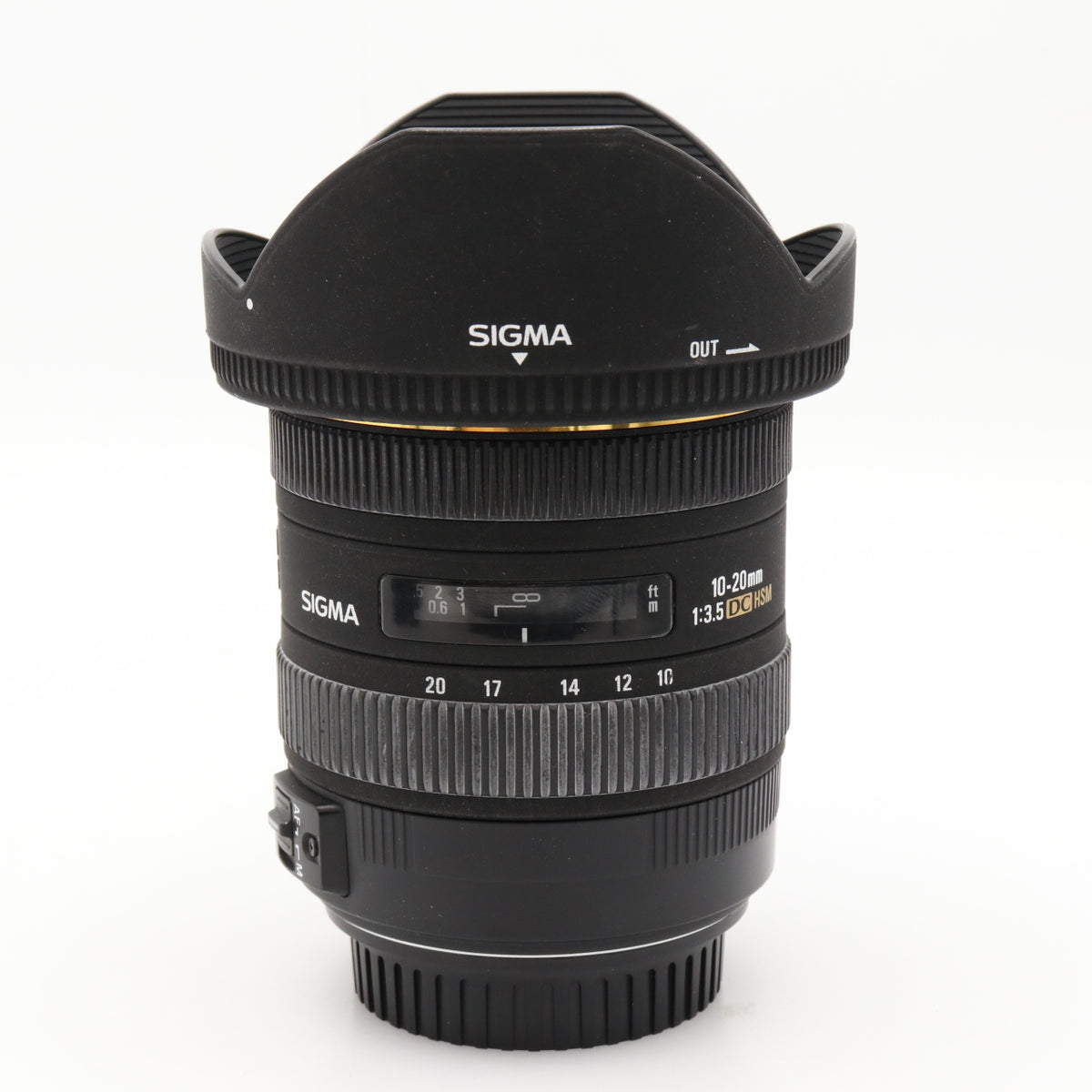 Sigma 10-20mm F/3.5 EX DC HSM Canon used