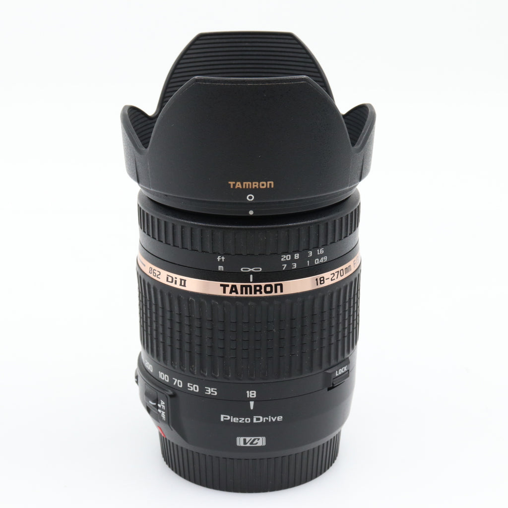 Tamron 18-270mm f/3.5-6.3 VC Di II PZD Canon used