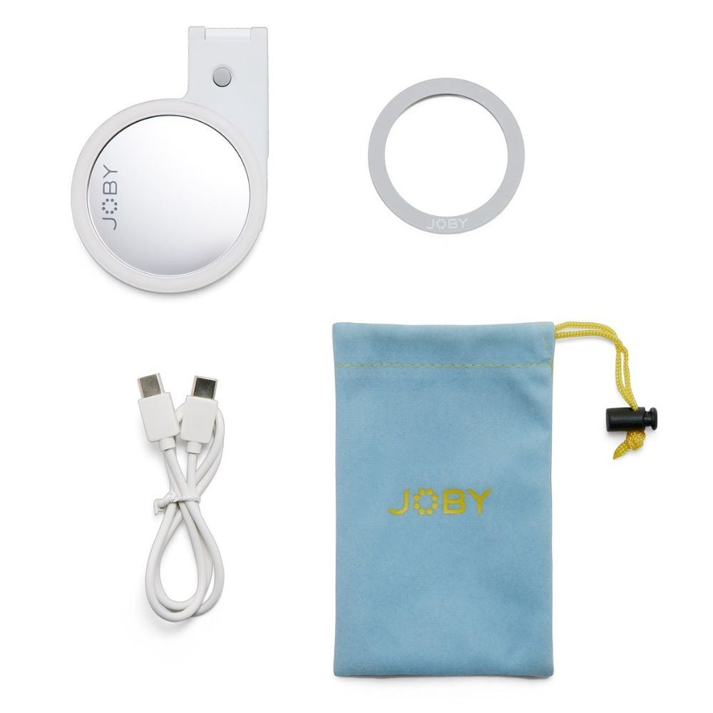 Joby Magsafe Selfie Lumière Annulaire (Blanc)