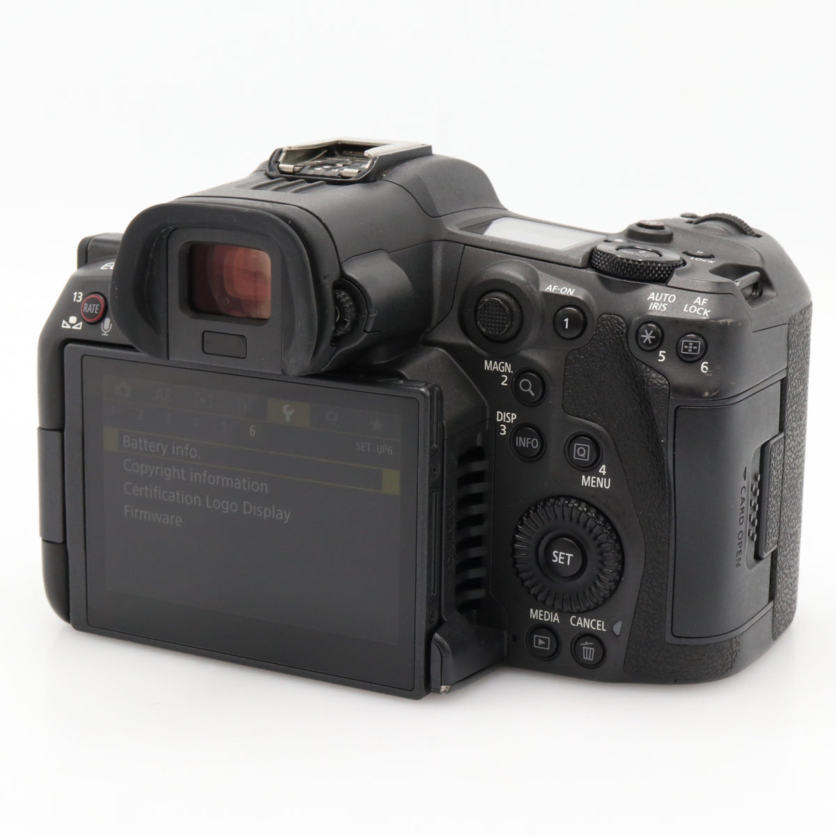 Canon EOS R5 C body used