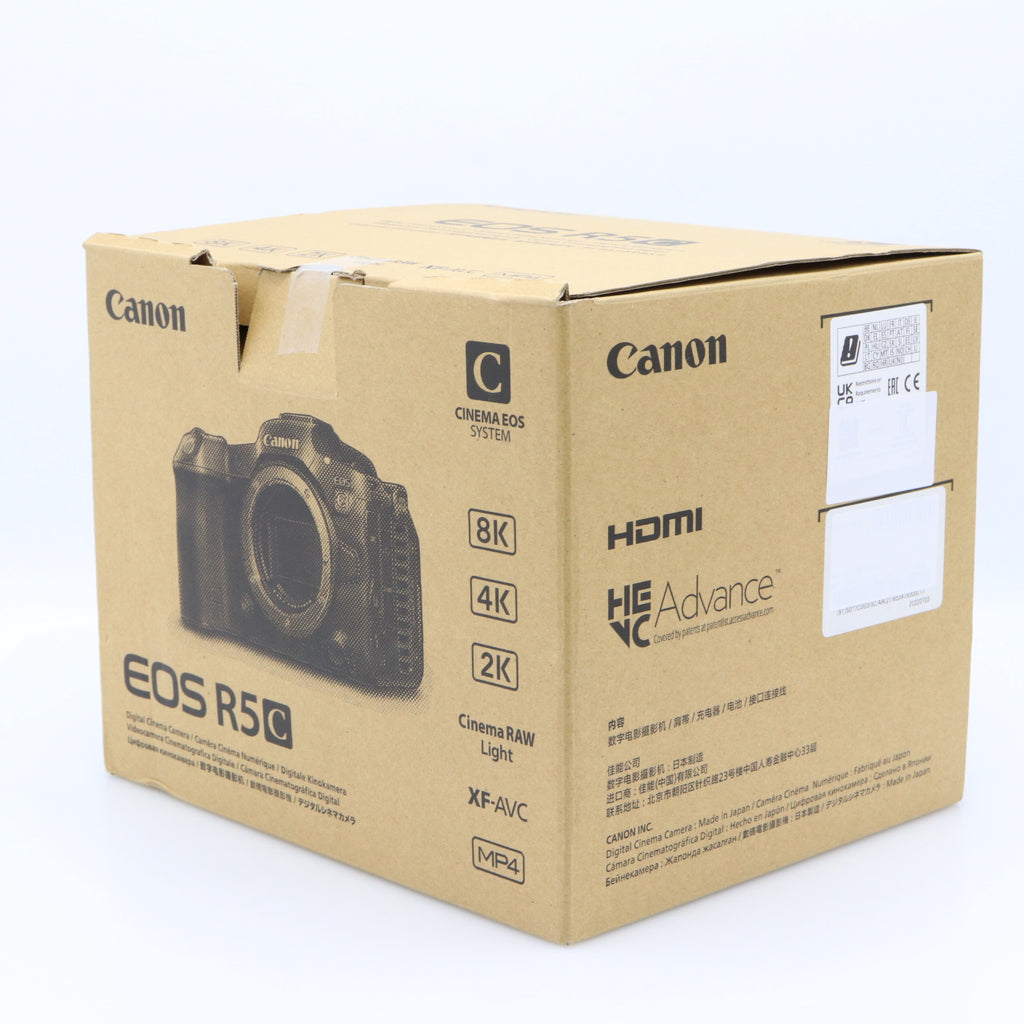 Canon EOS R5 C body used