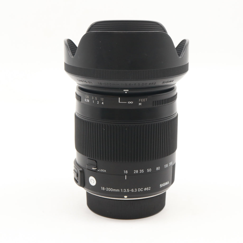 Sigma 18-200mm f/3.5-6.3 DC Macro OS Contemporary Nikon used