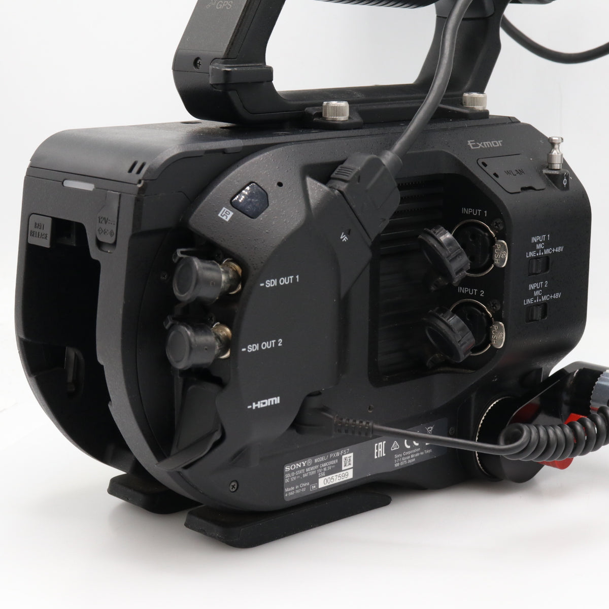 Sony PXW-FS7 body used
