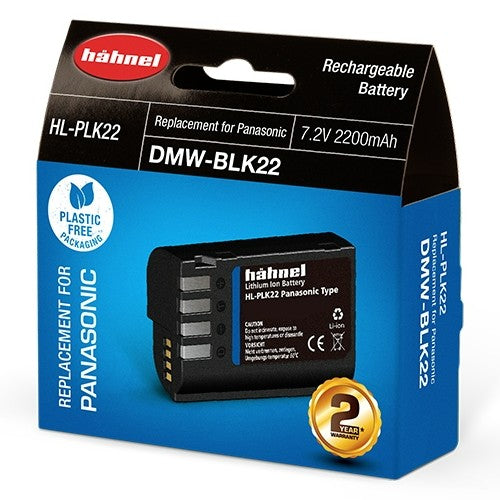 Panasonic Lumix DC-S1R mark II Boîtier + batterie Hähnel DMW-BLK22