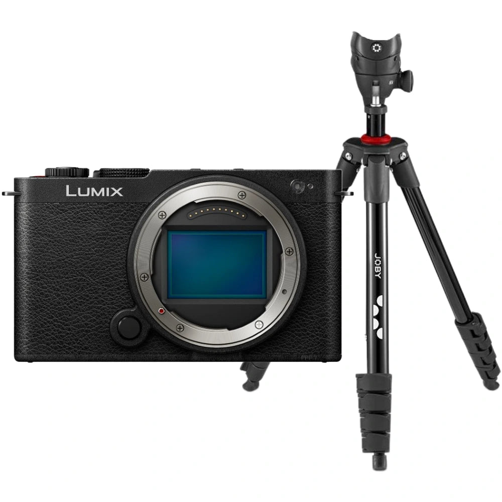 Panasonic Lumix S9 Boîtier Noir Intense + Joby Action Trépied