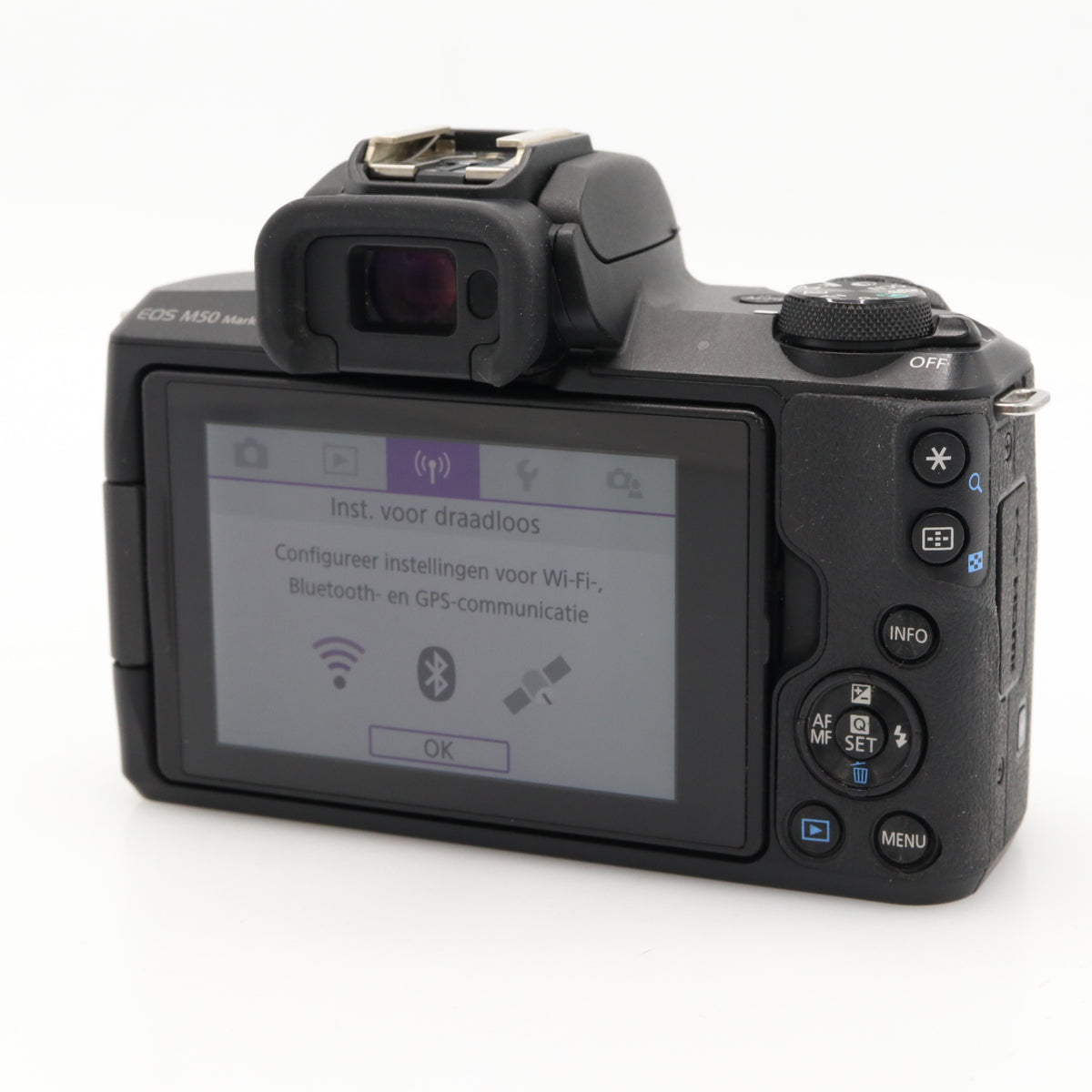 Canon EOS M50 mark II body used