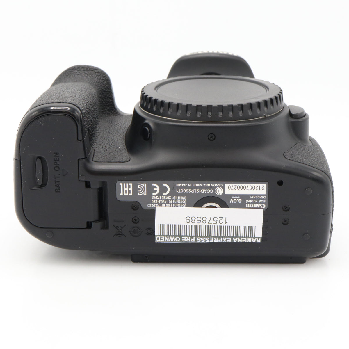Canon EOS 70D boîtier occasion