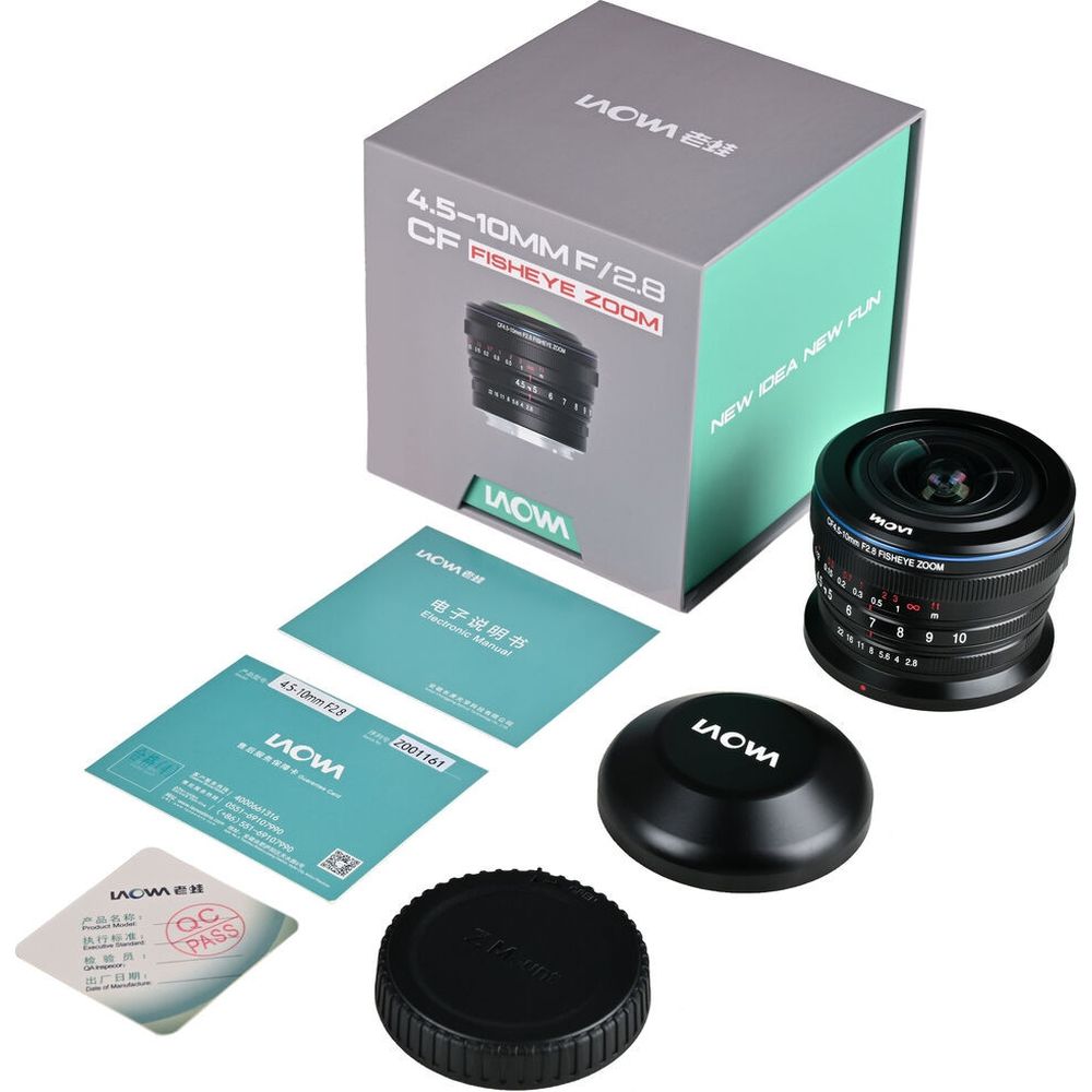 Laowa 4,5-10mm f/2,8 CF Zoom Fisheye MFT