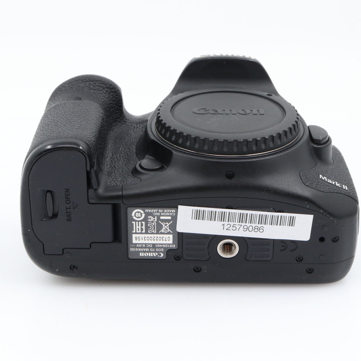 Canon EOS 7D mark II body used