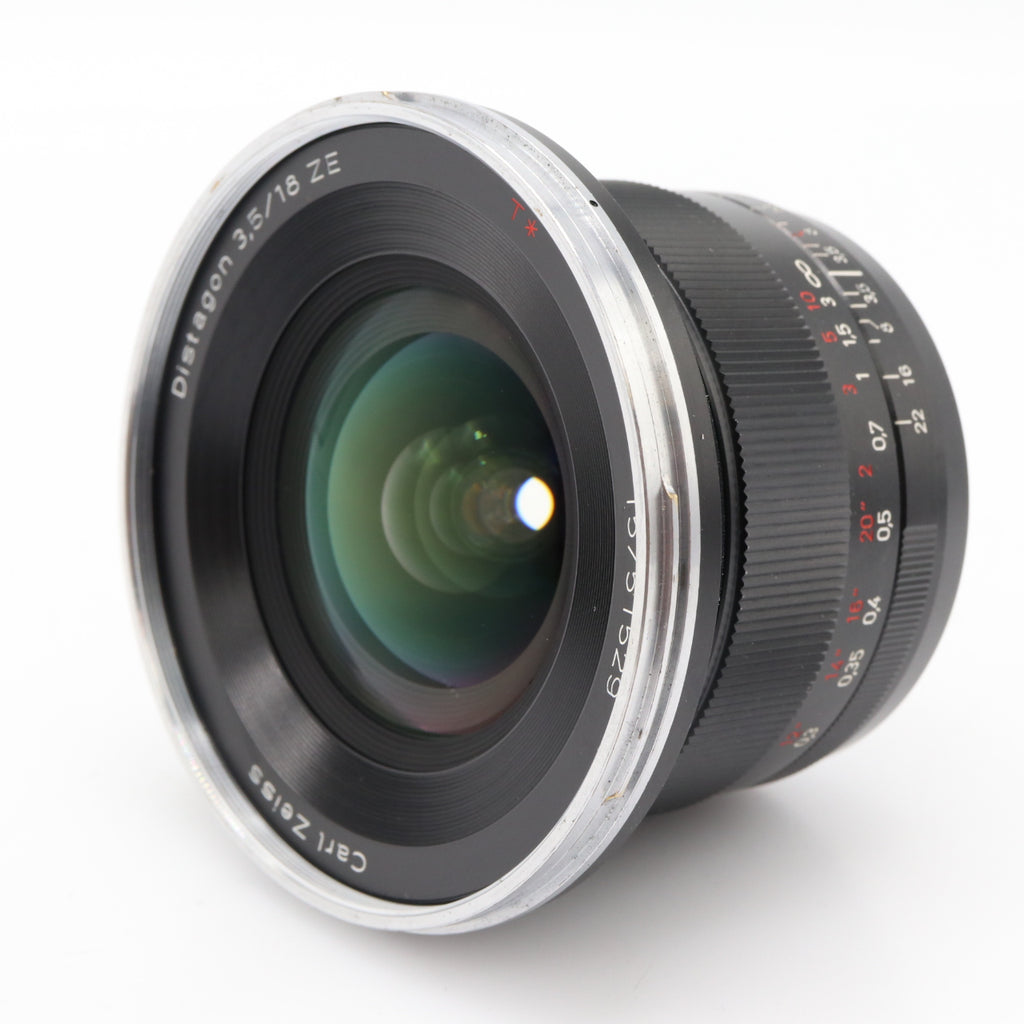 Carl Zeiss 18mm F/3.5 Distagon T* ZE Canon occasion