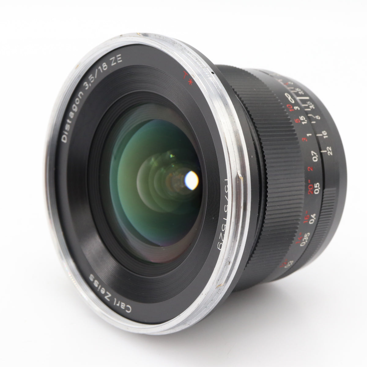 Carl Zeiss 18mm F/3.5 Distagon T* ZE Canon occasion