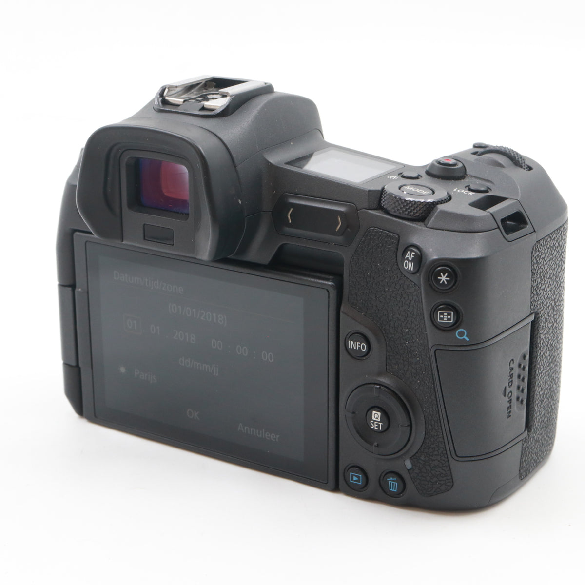 Canon EOS R body used