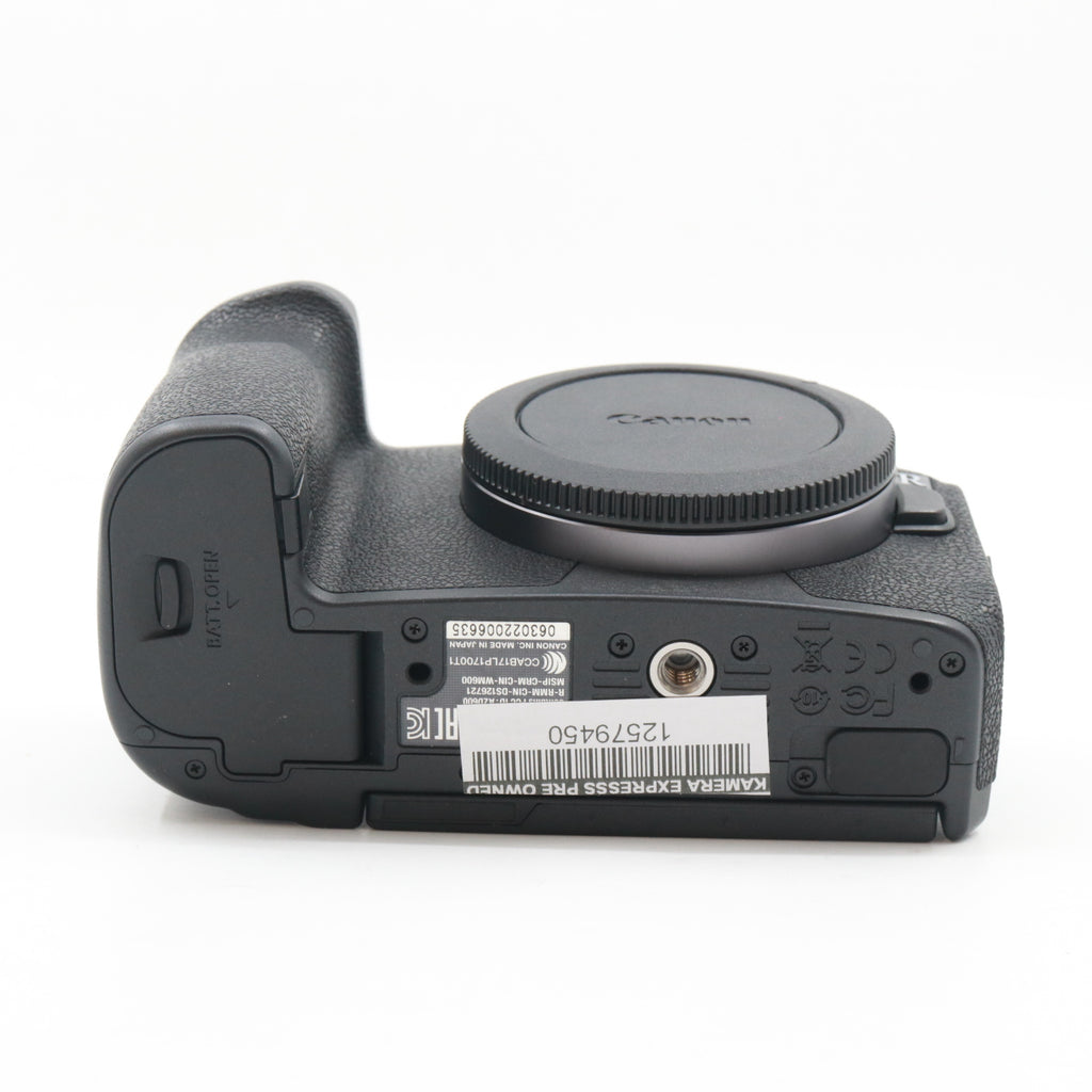 Canon EOS R body used