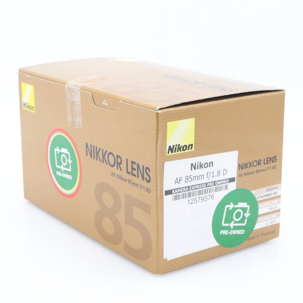 Nikon AF 85mm f/1.8 D occasion