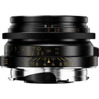 Objectif Thypoch Ksana 35mm f/2 ASPH. plein format avec pare-soleil Leica M, peinture noire