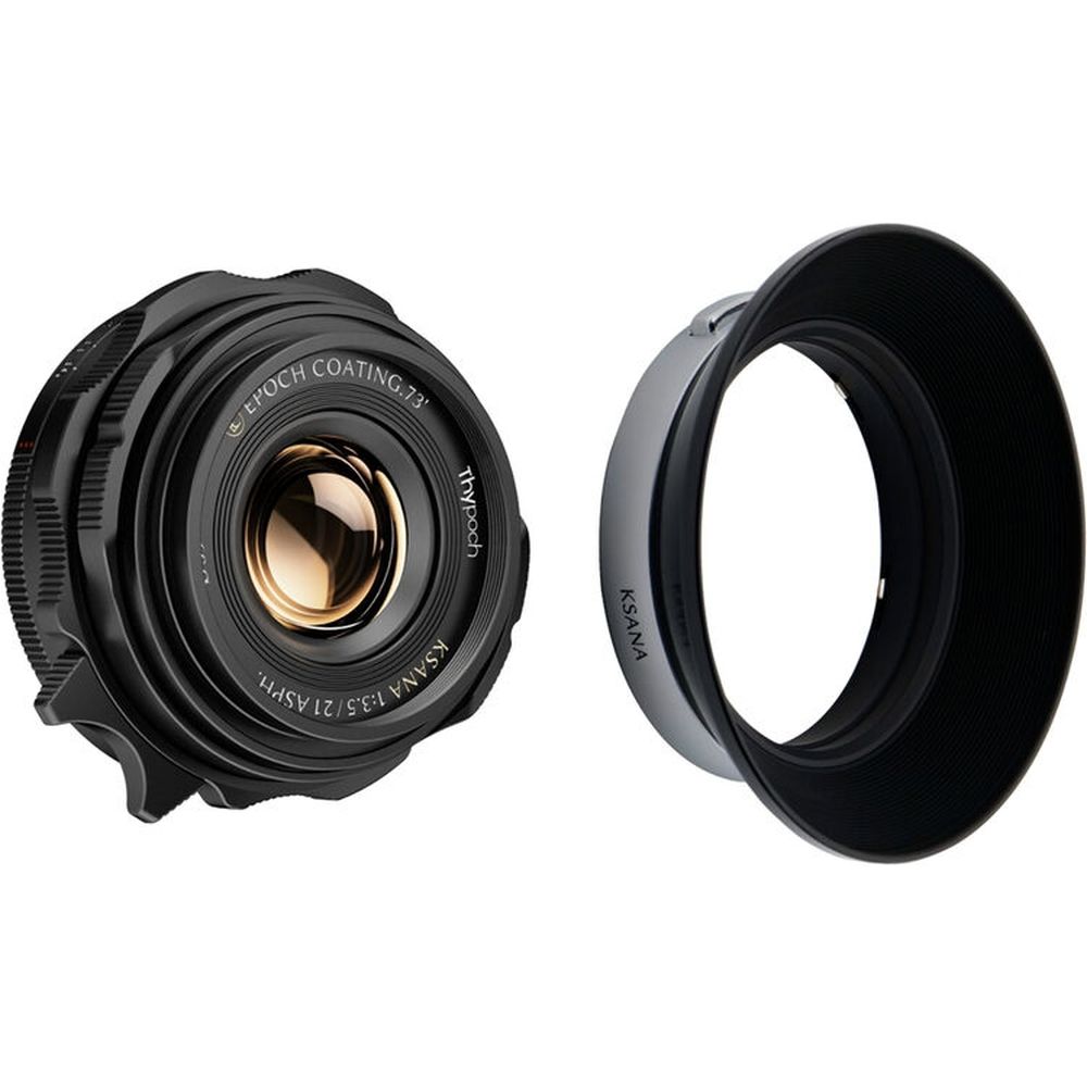 Thypoch Pare-soleil pour objectif Ksana 21mm, noir