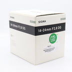 Sigma 14-24mm F/2.8 DG HSM Art Canon EF used