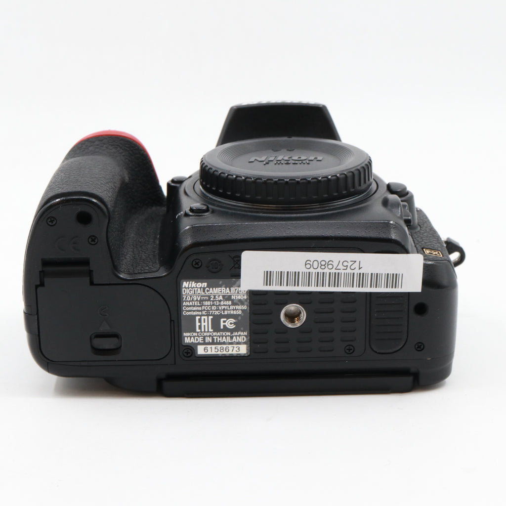 Nikon D750 body used