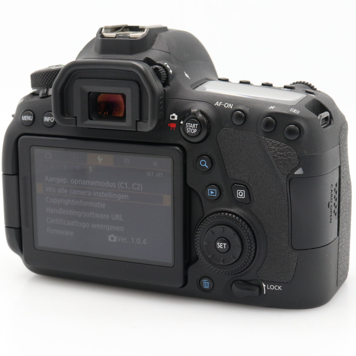 Canon EOS 6D mark II body used