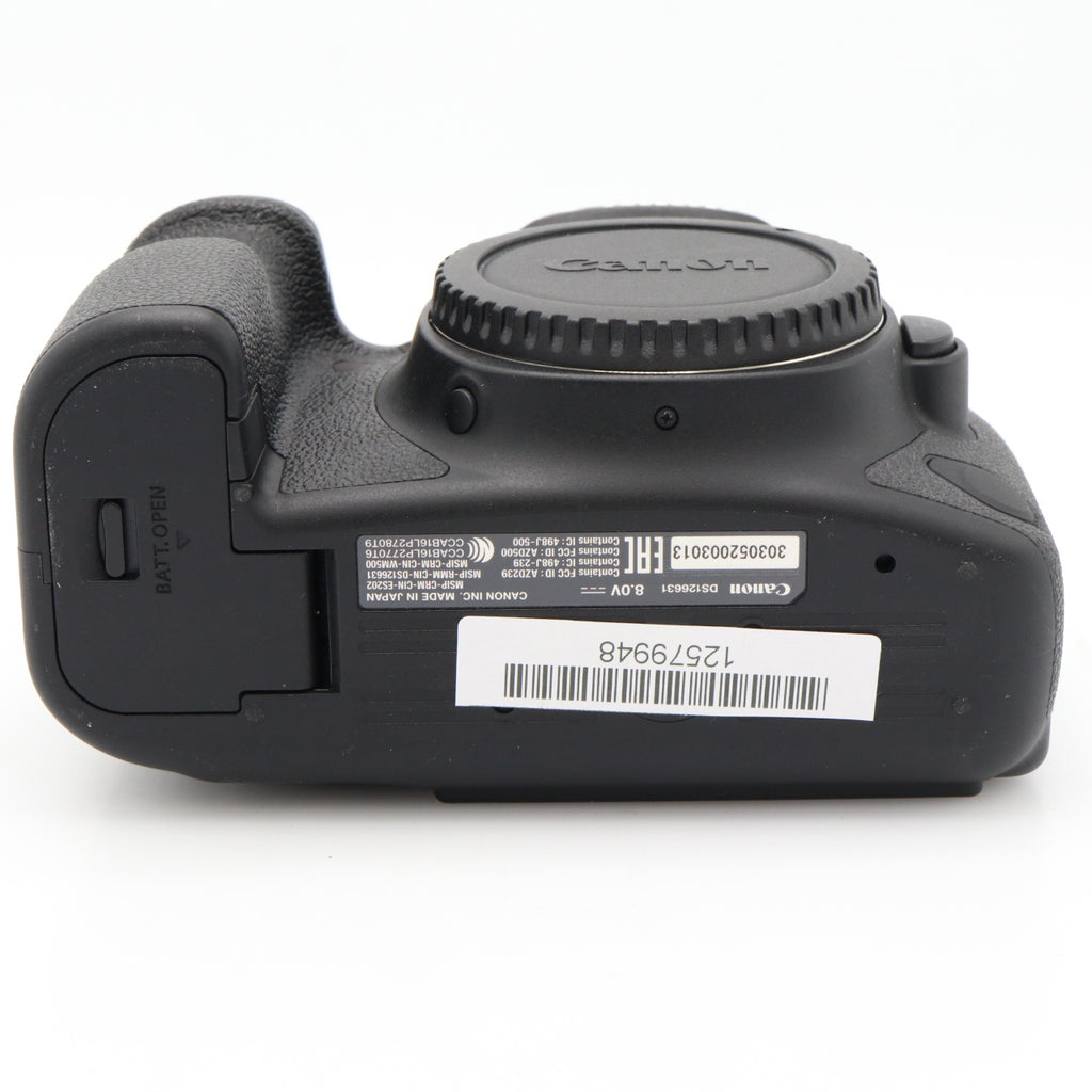 Canon EOS 6D mark II body used