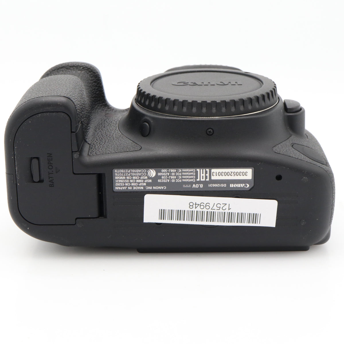 Canon EOS 6D mark II body used