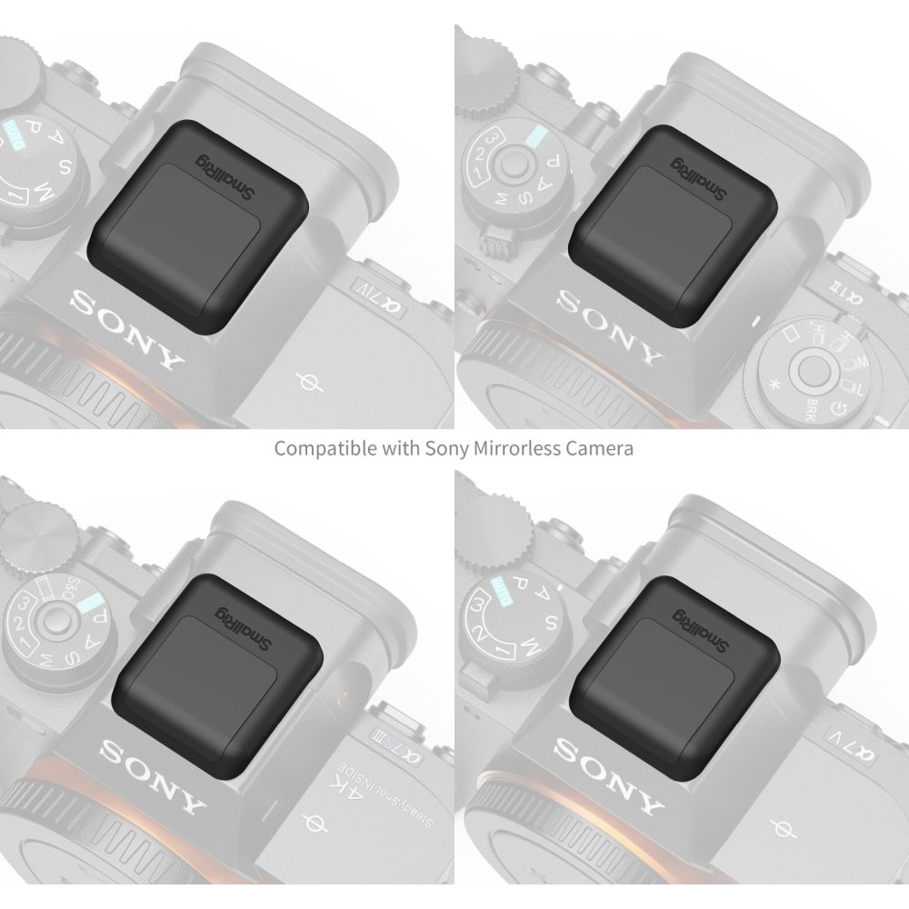 Cache-griffe SmallRig 6247 pour Sony (2 pièces, entièrement noir)