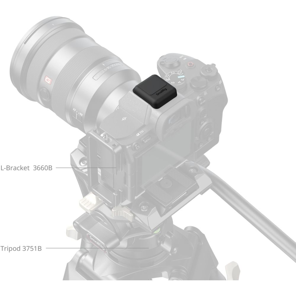 Cache-griffe SmallRig 6247 pour Sony (2 pièces, entièrement noir)